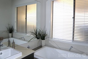 PVC Venetian Blinds are ideal for Wet Areas